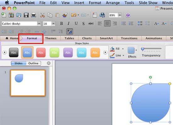 video format for powerpoint mac