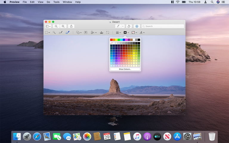 photo editing tool with fill for mac